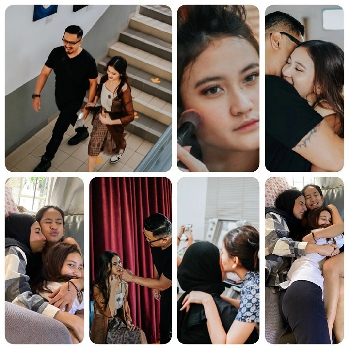 kedekatan deswita dengan anak sambung © berbagai sumber