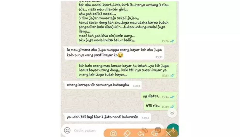 Cara ngeles saat ditagih Berbagai sumber