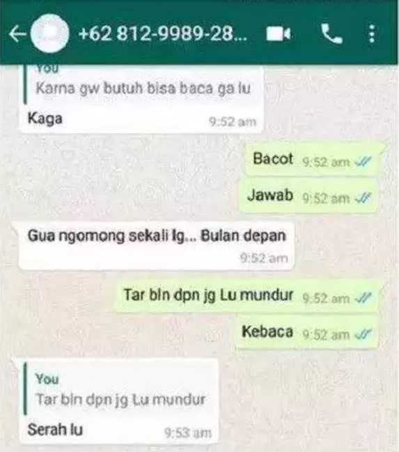 Cara ngeles saat ditagih Berbagai sumber