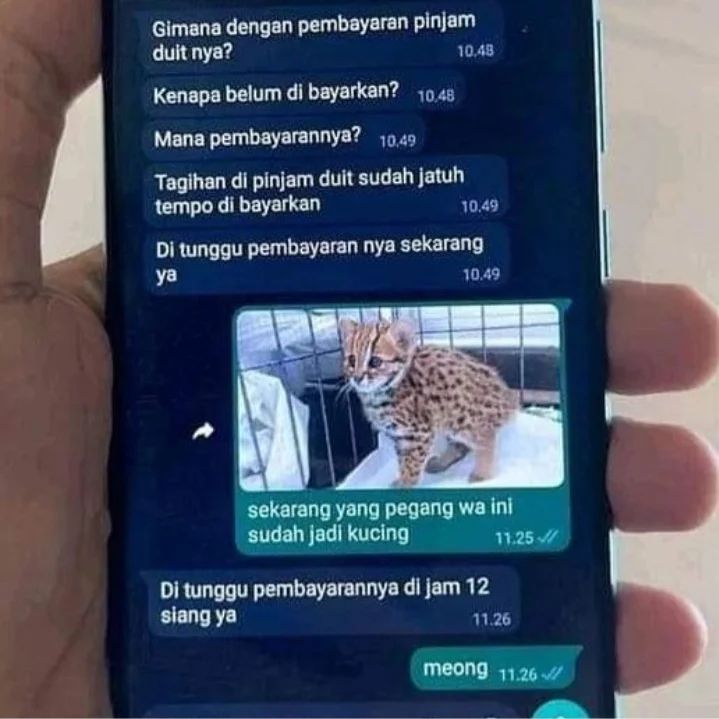 Cara ngeles saat ditagih Berbagai sumber