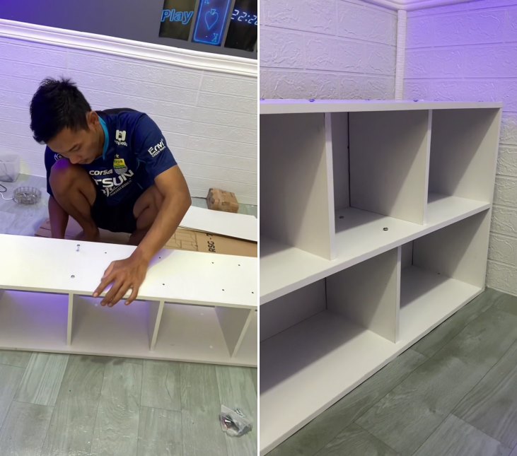 makeover kamar sempit estetik © TikTok