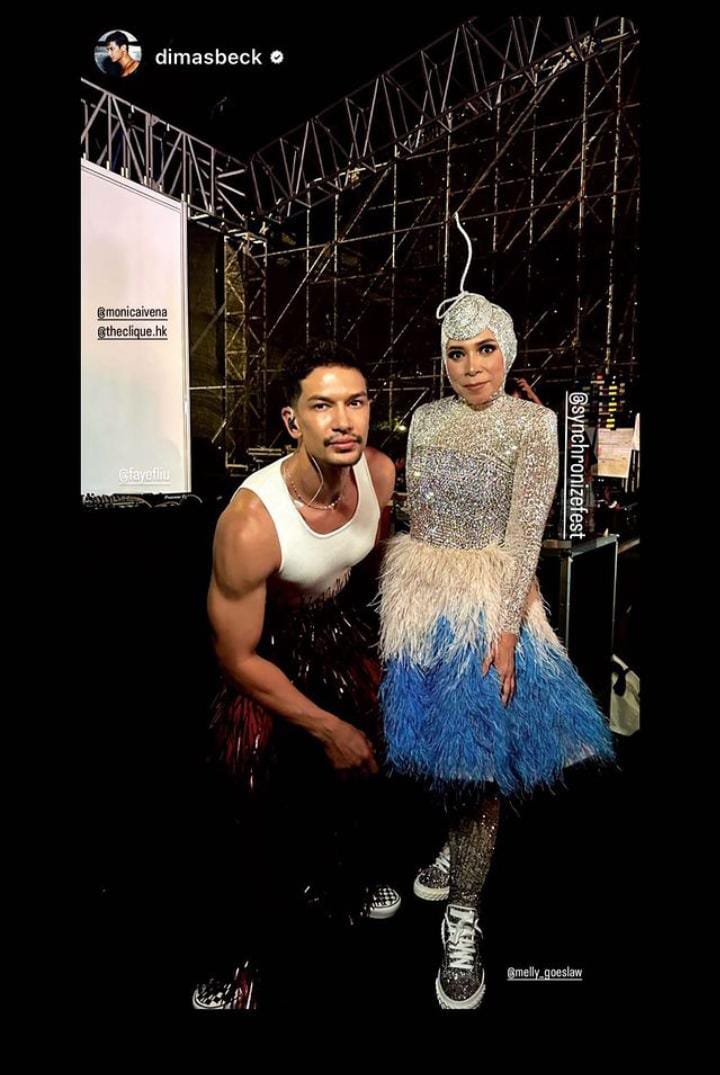 Momen reuni Bukan Bintang Biasa, Chelsea Olivia ajak anak manggung bareng © 2023 brilio.net