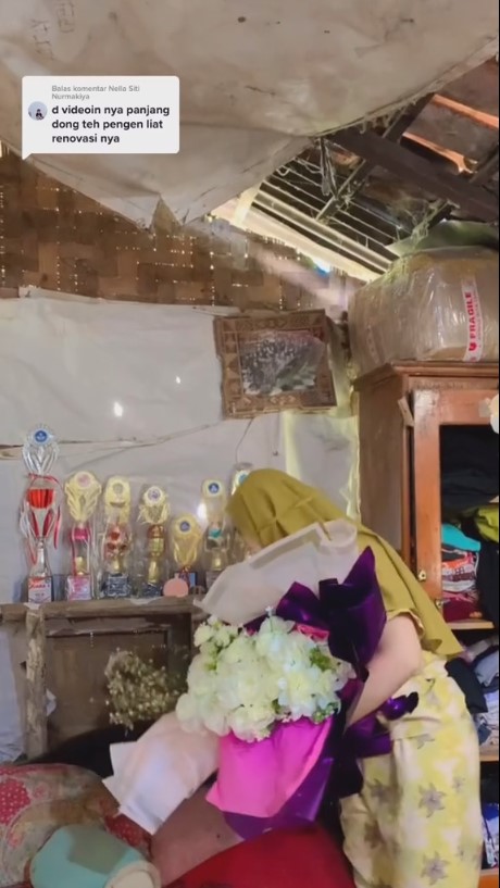 renovasi kamar pakai triplek dan seng © 2023 brilio.net