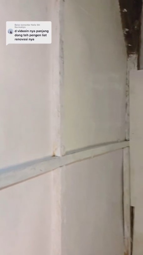 renovasi kamar pakai triplek dan seng © 2023 brilio.net