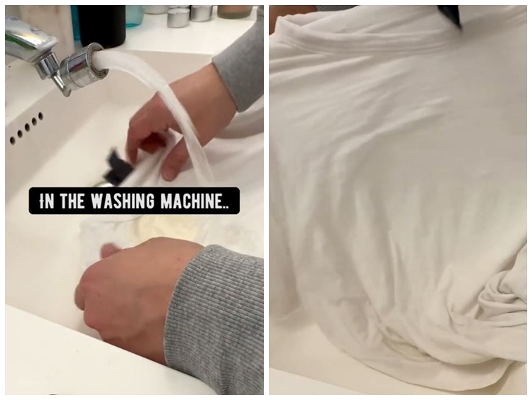 Cukup tambah 2 bahan dapur, begini cara menghilangkan noda minyak membandel di pakaian