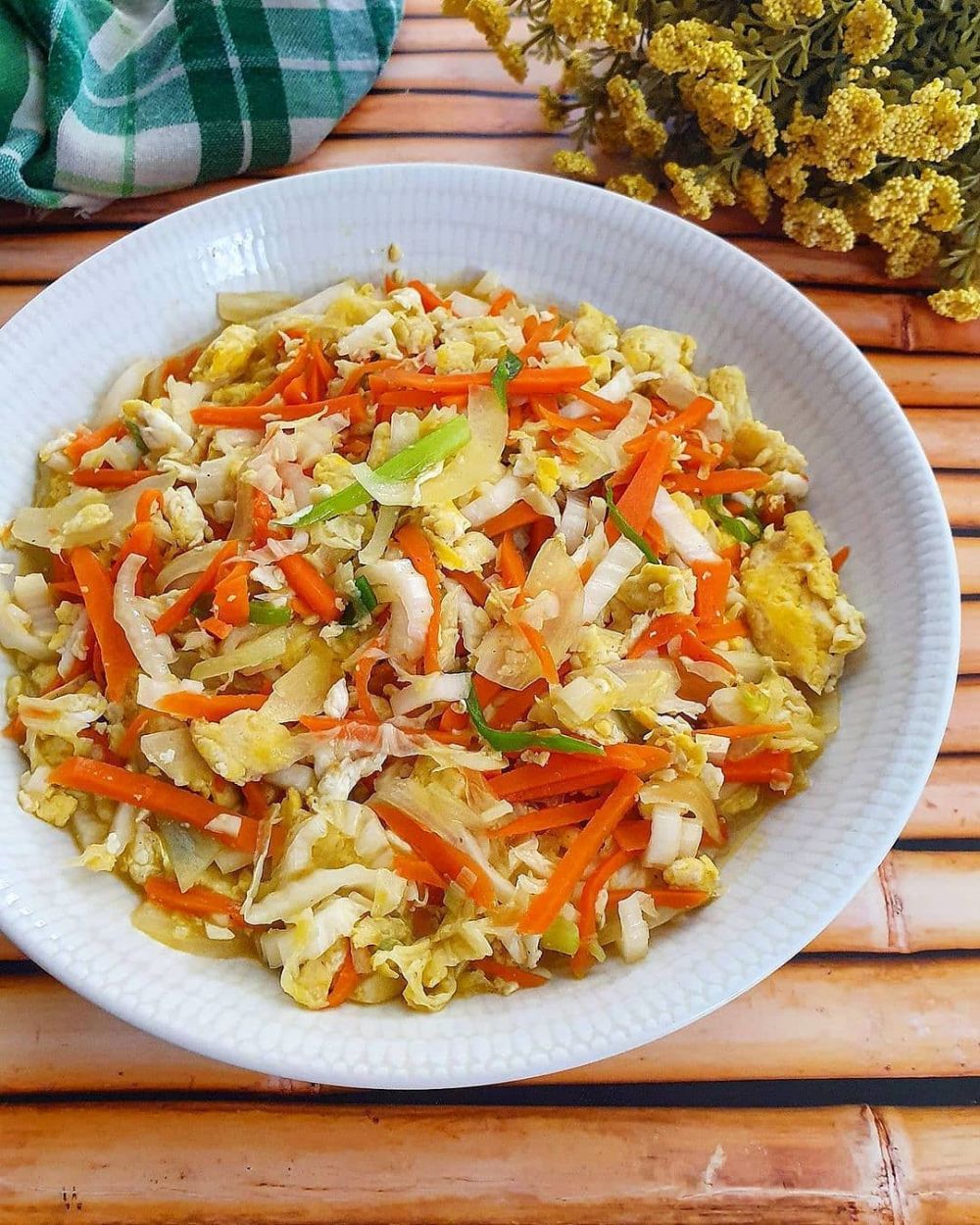 13 Resep tumis sawi putih dan telur, sederhana, gurih, dan bikin nambah nasi