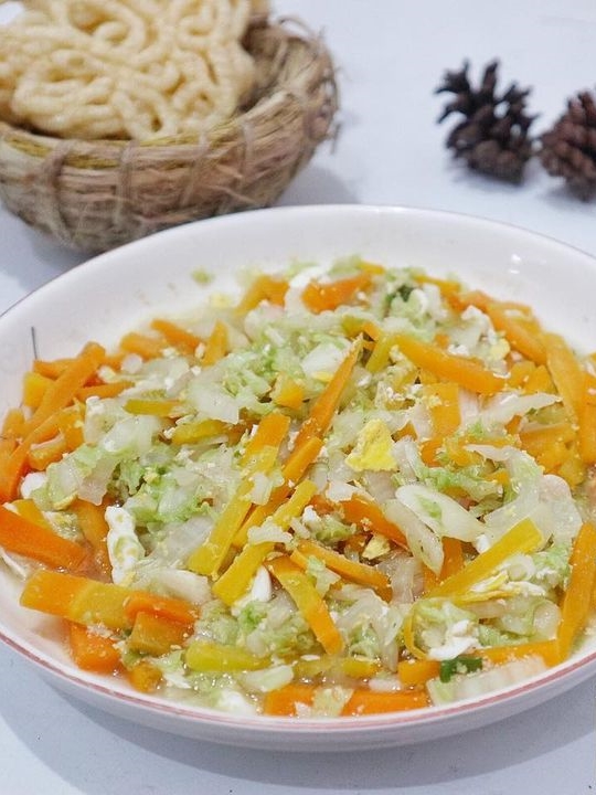 13 Resep tumis sawi putih dan telur, sederhana, gurih, dan bikin nambah nasi