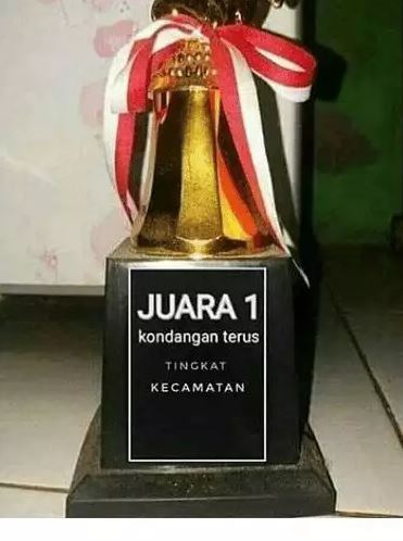 Potret kocak juara lomba Berbagai sumber Potret kocak juara lomba Berbagai sumber