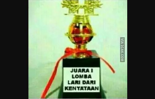 Potret kocak juara lomba Berbagai sumber