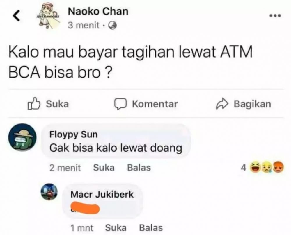 Status berakhir dikomen nyelekit Berbagai sumber