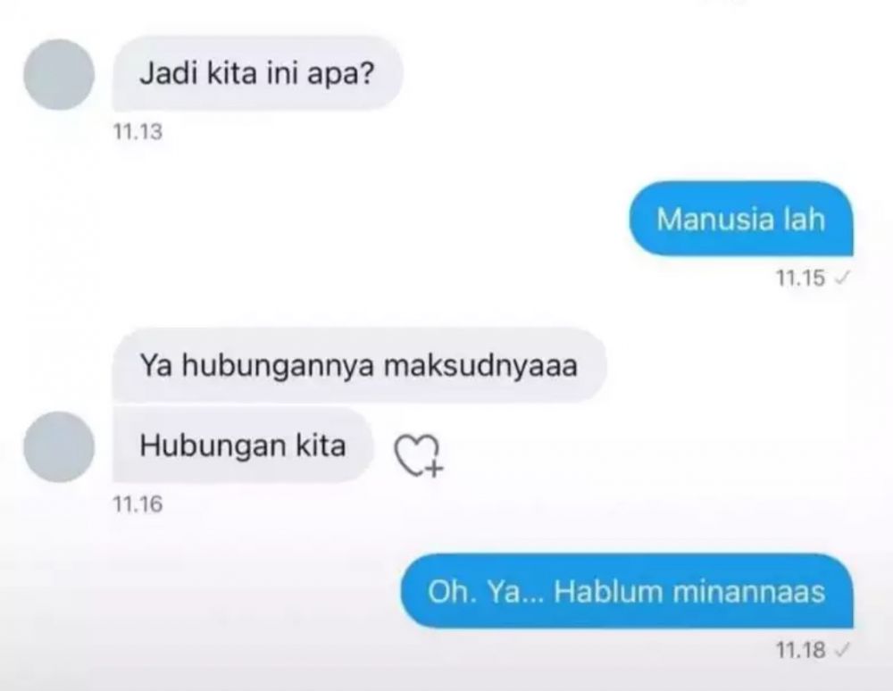 Chat sama gebetan ending nggak ketebak Berbagai sumber