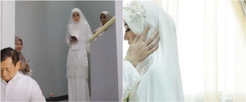 adu gaya pernikahan larissa chou © 2023 brilio.net