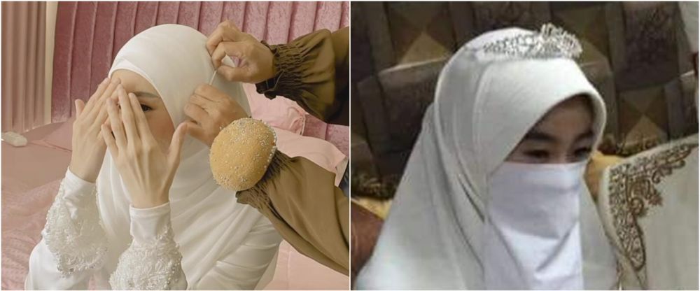 adu gaya pernikahan larissa chou © 2023 brilio.net