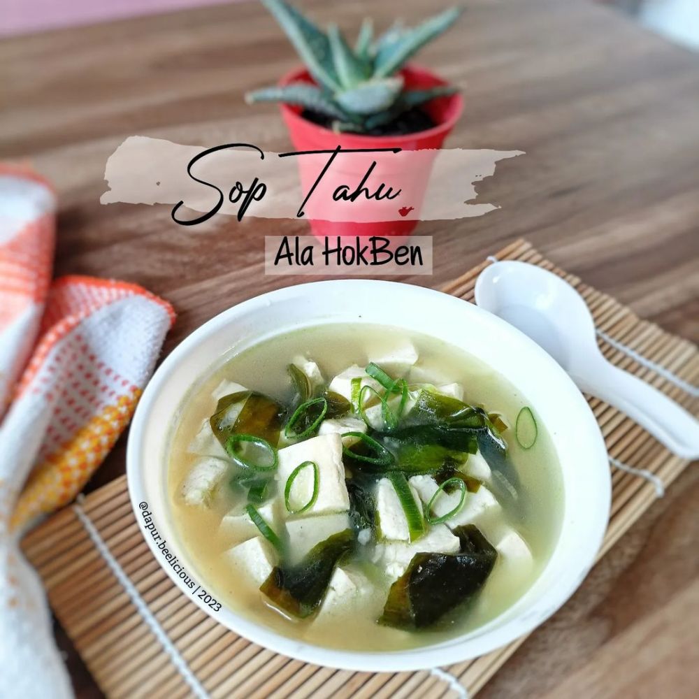 15 Resep sop tahu, sederhana, gurih, dan bikin nafsu makan bertambah