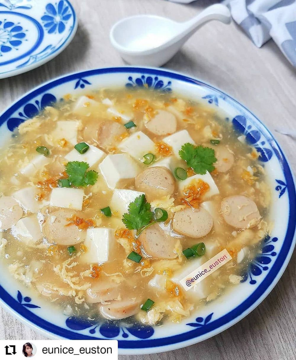 15 Resep sop tahu, sederhana, gurih, dan bikin nafsu makan bertambah