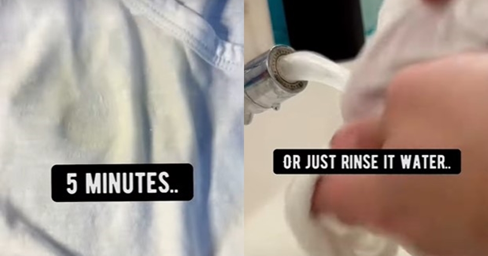 Tanpa deterjen, ini cara menghilangkan noda minyak di baju pakai 3 bahan dapur