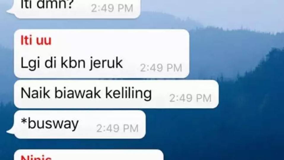 Chat typo bikin pengin marah tapi sungkan Berbagai sumber Chat typo bikin pengin marah tapi sungkan Berbagai sumber