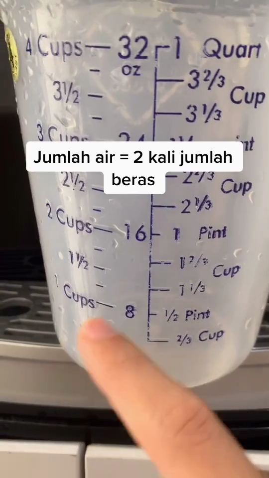 Trik menanak nasi pakai panci mi, tetap pulen dan tak lengket meski tanpa rice cooker