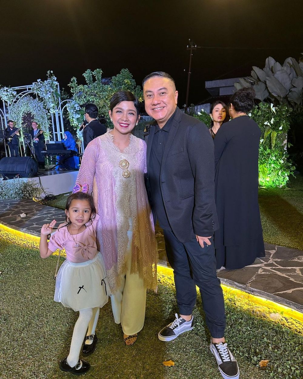 momen pernikahan haikal baron jadi ajang reuni AFI © berbagai sumber