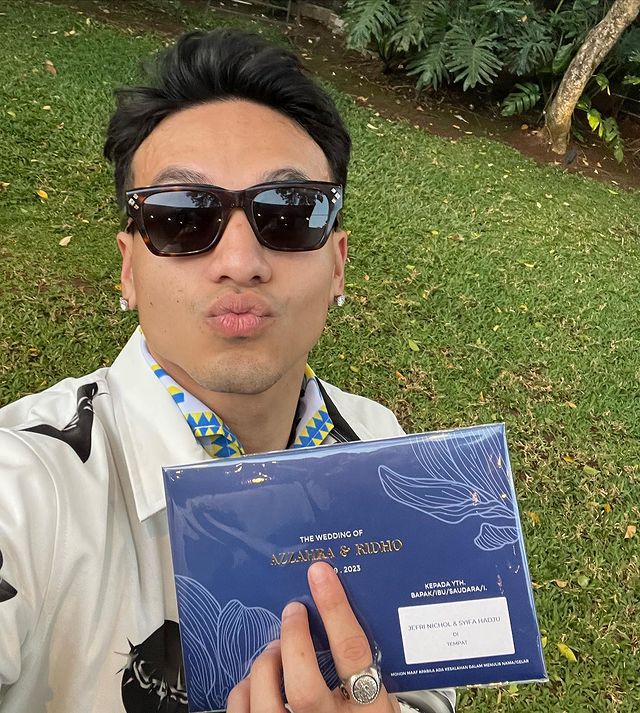 Jefri Nichol terima undangan nikah © Instagram