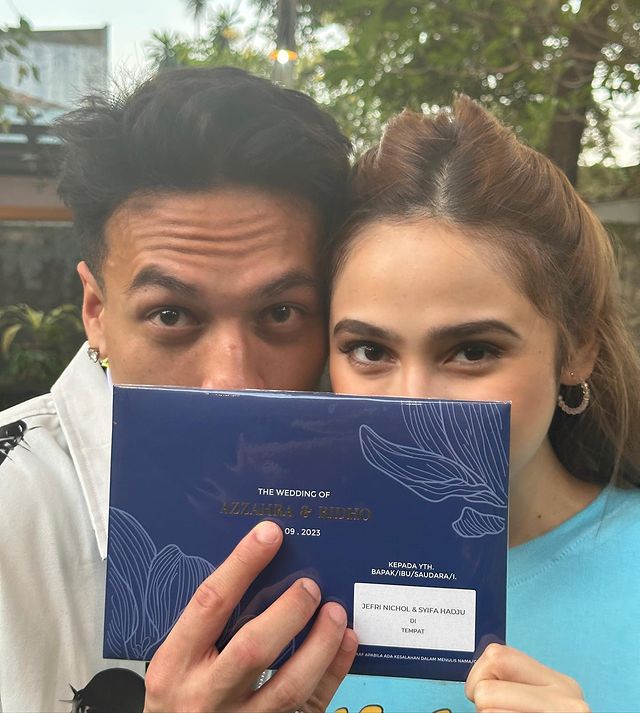 Jefri Nichol terima undangan nikah © Instagram