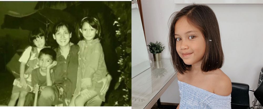 bukti kemiripan nana mirdad dan putri bungsunya © berbagai sumber