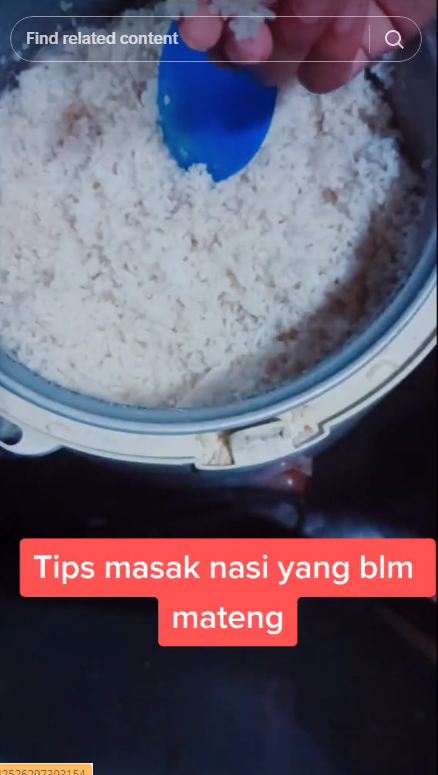 Tanpa kukusan dan microwave, begini cara mengatasi nasi keras dan kurang matang di rice cooker