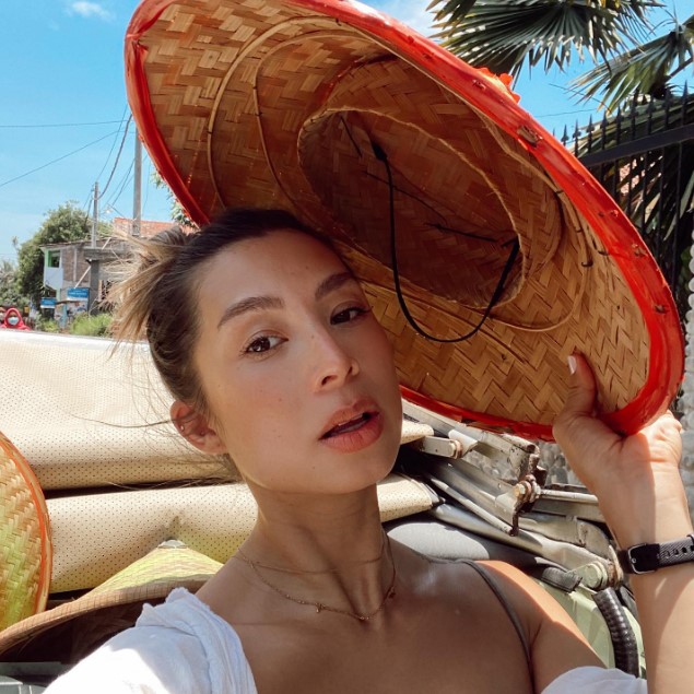 Jennifer Bachdim tampil bare face © Instagram Jennifer Bachdim tampil bare face © Instagram