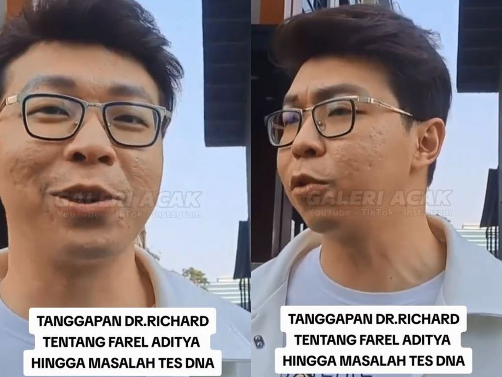 warganet soroti wajah asli dr richard lee © TikTok
