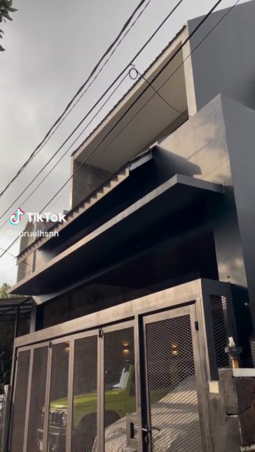 rumah model 2010 jadi kekinian © TikTok