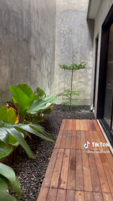 rumah model 2010 jadi kekinian © TikTok