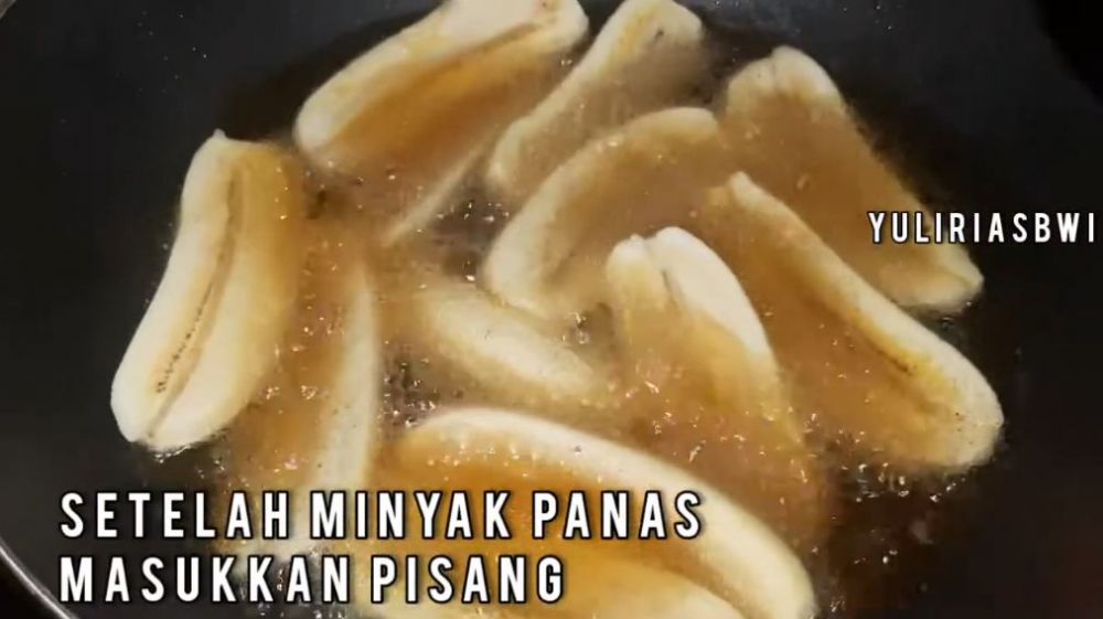 Renyah dan antilembek, begini trik bikin pisang goreng tanpa tepung agar tak menyerap banyak minyak
