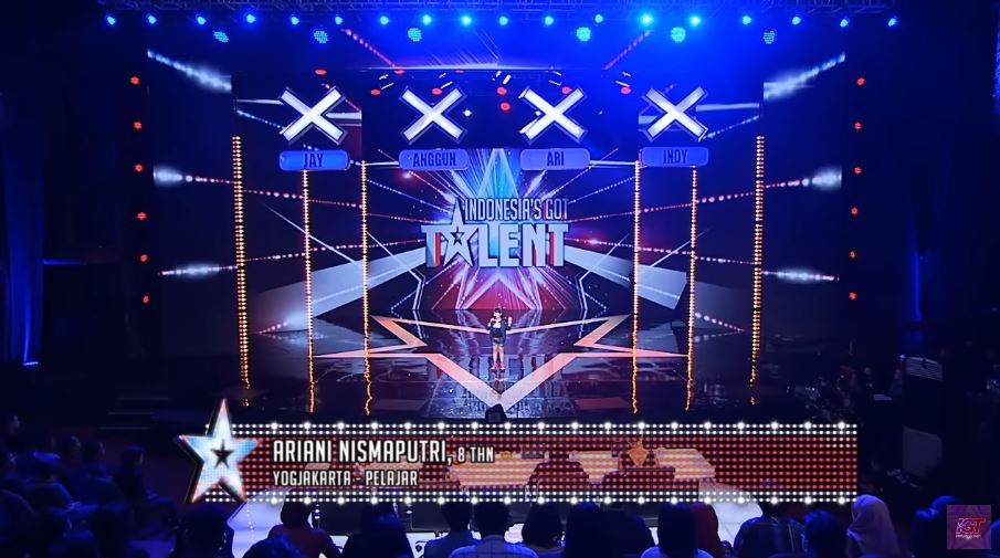 potret lawas putri ariani di indonesia got talent © YouTube potret lawas putri ariani di indonesia got talent © YouTube