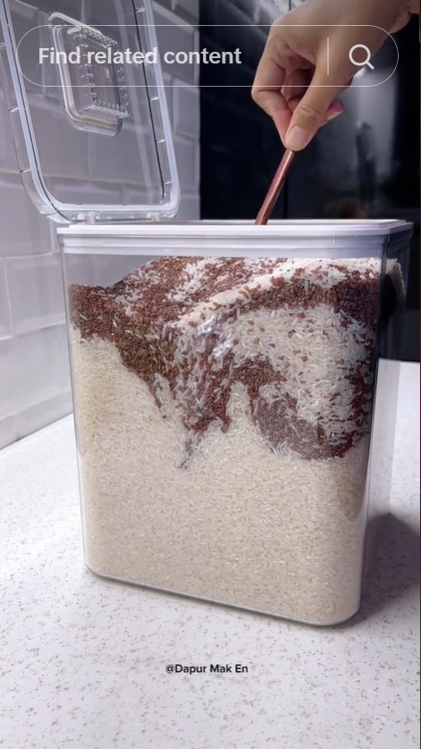 Tanpa daun jeruk, begini trik menyimpan beras agar tidak berkutu pakai 1 bahan dapur