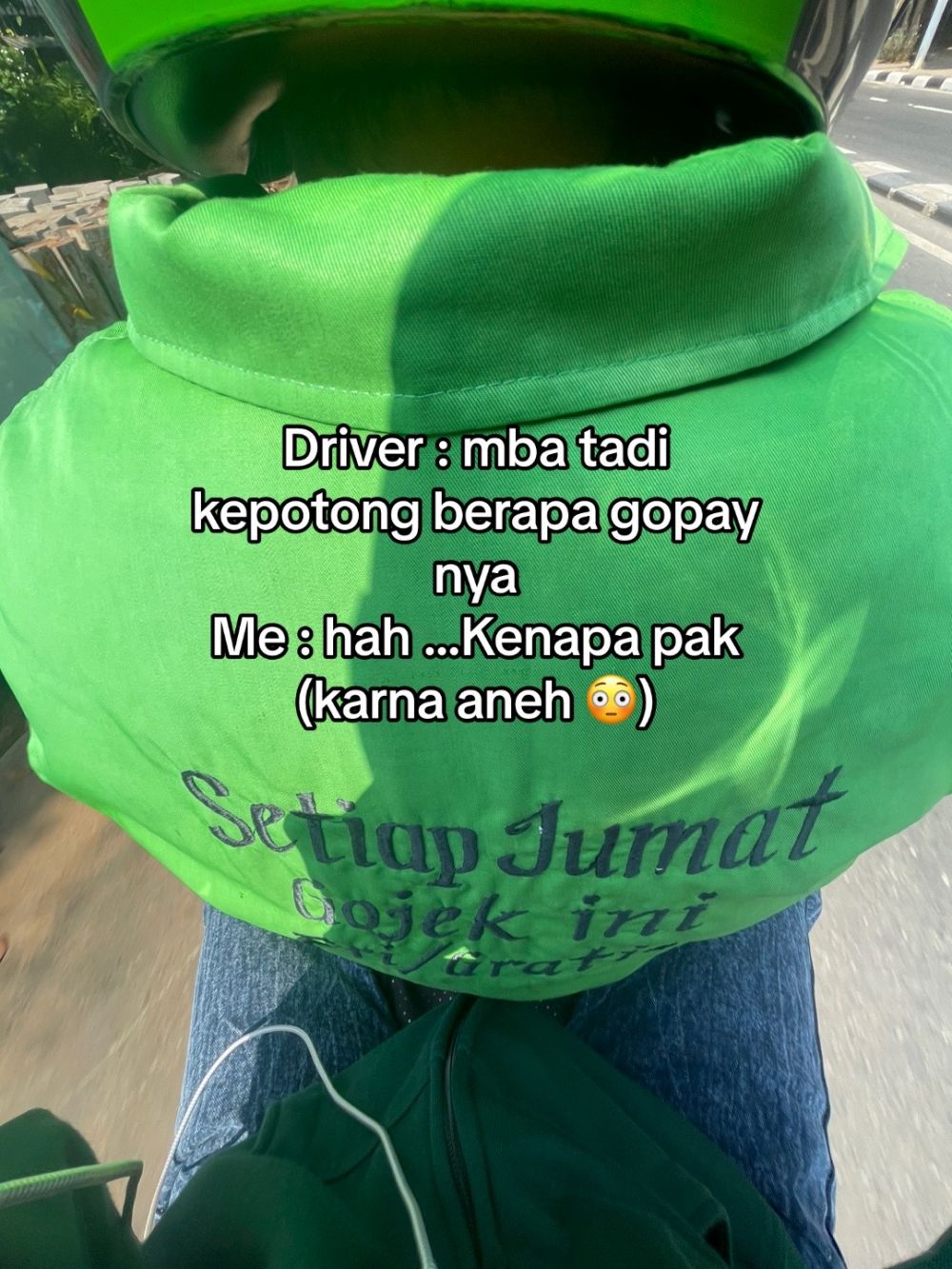 momen driver ojol gratiskan penumpang TikTok momen driver ojol gratiskan penumpang TikTok