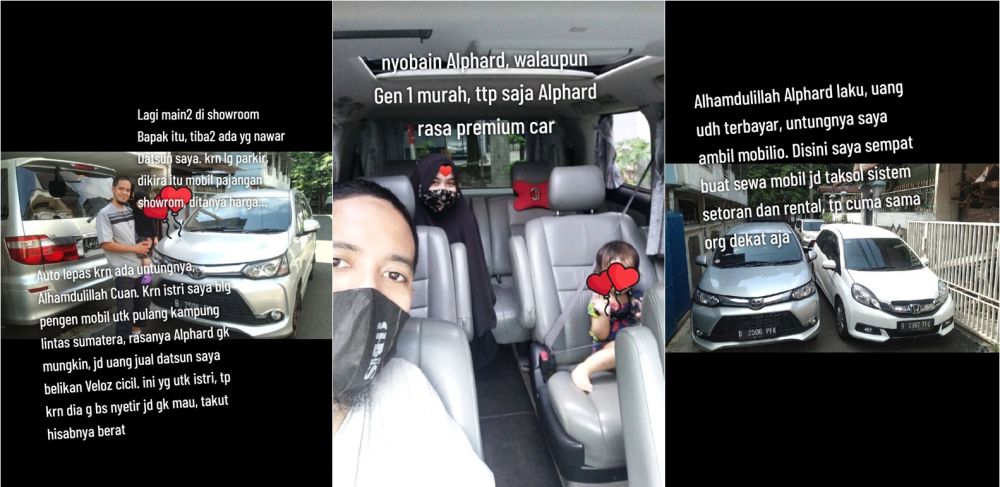 kisah mantan driver ojek online kini bisnis mobil TikTok