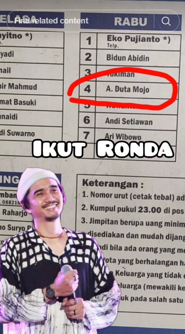 Duta membaur dengan warga © berbagai sumber