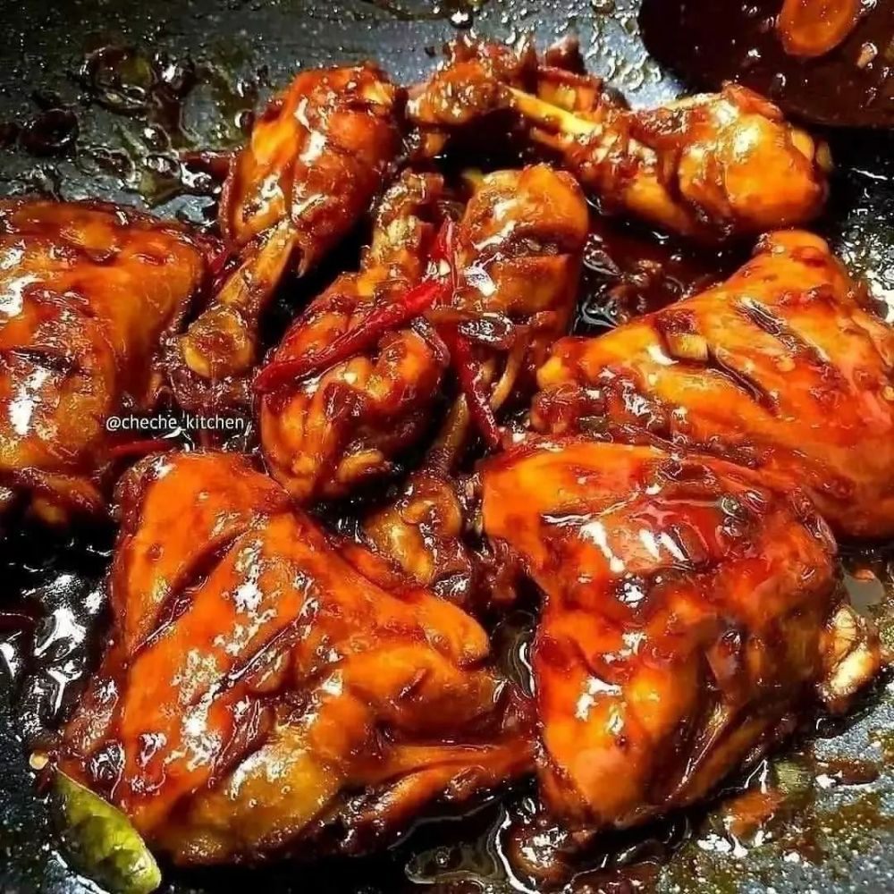 15 Resep ayam kecap bawang bombay, enak, sederhana, dan mudah dibuat