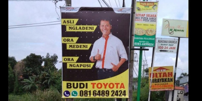 promosi ala caleg © berbagai sumber promosi ala caleg © berbagai sumber