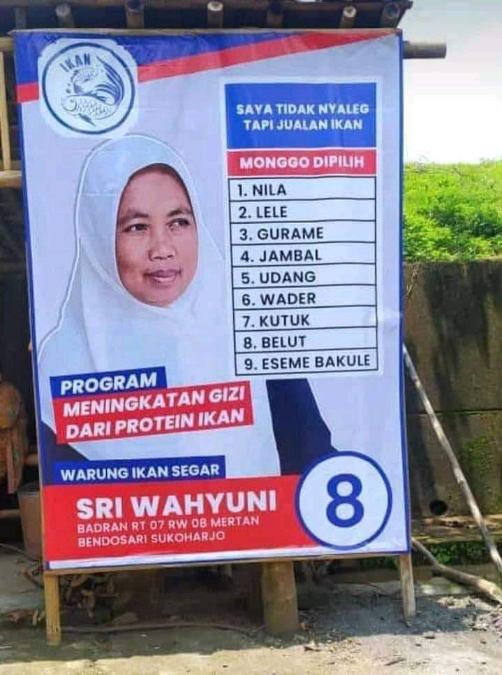 Pemilu sebentar lagi, 11 potret spanduk dikira kampanye ini ternyata promosi dagangan
