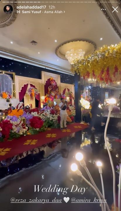 momen pernikahan reza D'Academy dan Amirah Karaman © berbagai sumber momen pernikahan reza D'Academy dan Amirah Karaman © berbagai sumber