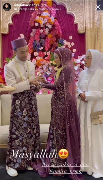 momen pernikahan reza D'Academy dan Amirah Karaman © berbagai sumber momen pernikahan reza D'Academy dan Amirah Karaman © berbagai sumber