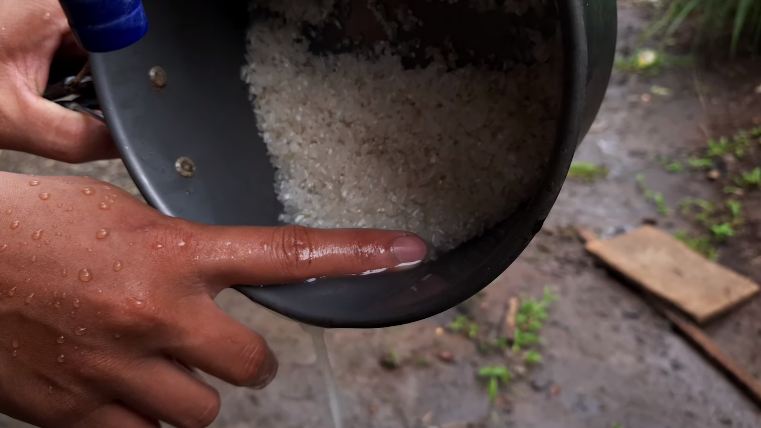 Cara mudah masak nasi pakai nesting, hasilnya matang sempurna dan antigosong