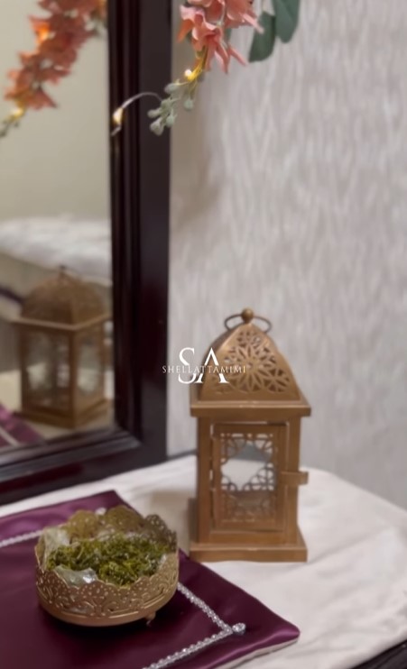 kamar pengantin reza DA dan Amirah bak di film Aladdin © berbagai sumber