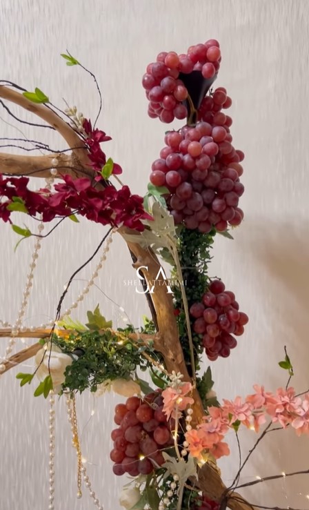 kamar pengantin reza DA dan Amirah bak di film Aladdin © berbagai sumber