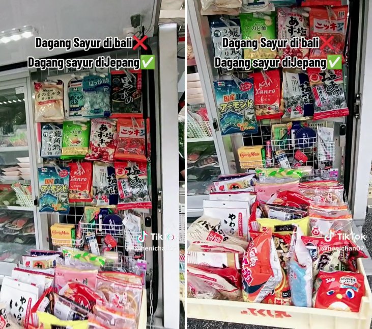 tukang sayur komplit © TikTok