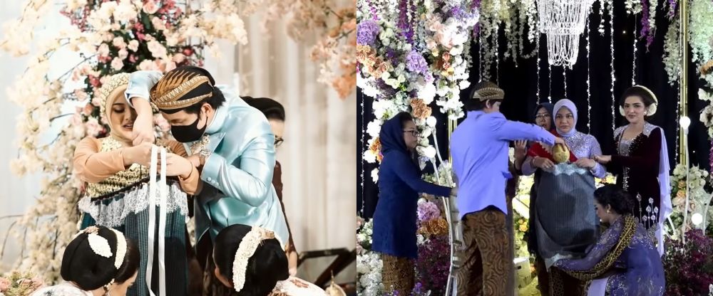 beda gaya tujuh bulanan pertama dan kedua Aurel © berbagai sumber