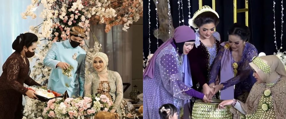 beda gaya tujuh bulanan pertama dan kedua Aurel © berbagai sumber