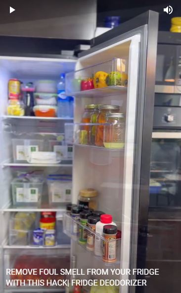 Bermodal 1 ampas dapur, begini cara ampuh menghilangkan bau tak sedap di dalam kulkas