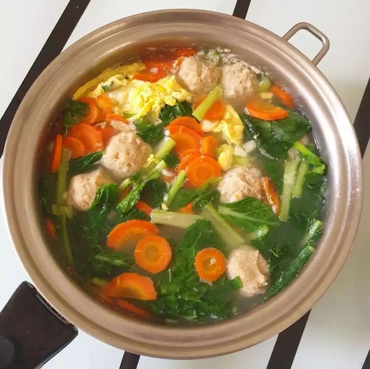 13 Resep masakan sawi hijau dan bakso sederhana ala rumahan, praktis ditiru